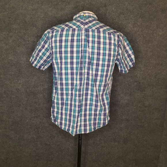 Brooklyn industries Shirt Size M Medium Boys Multicolor Plaid Button Up - Picture 6 of 10